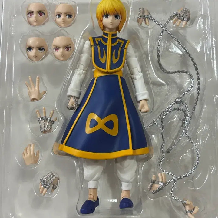 [BUNJANG] Hunter x Hunter Chrollo Lucilfer SHF Figure / 헌터헌터 크라피카 shf 피규어 판매