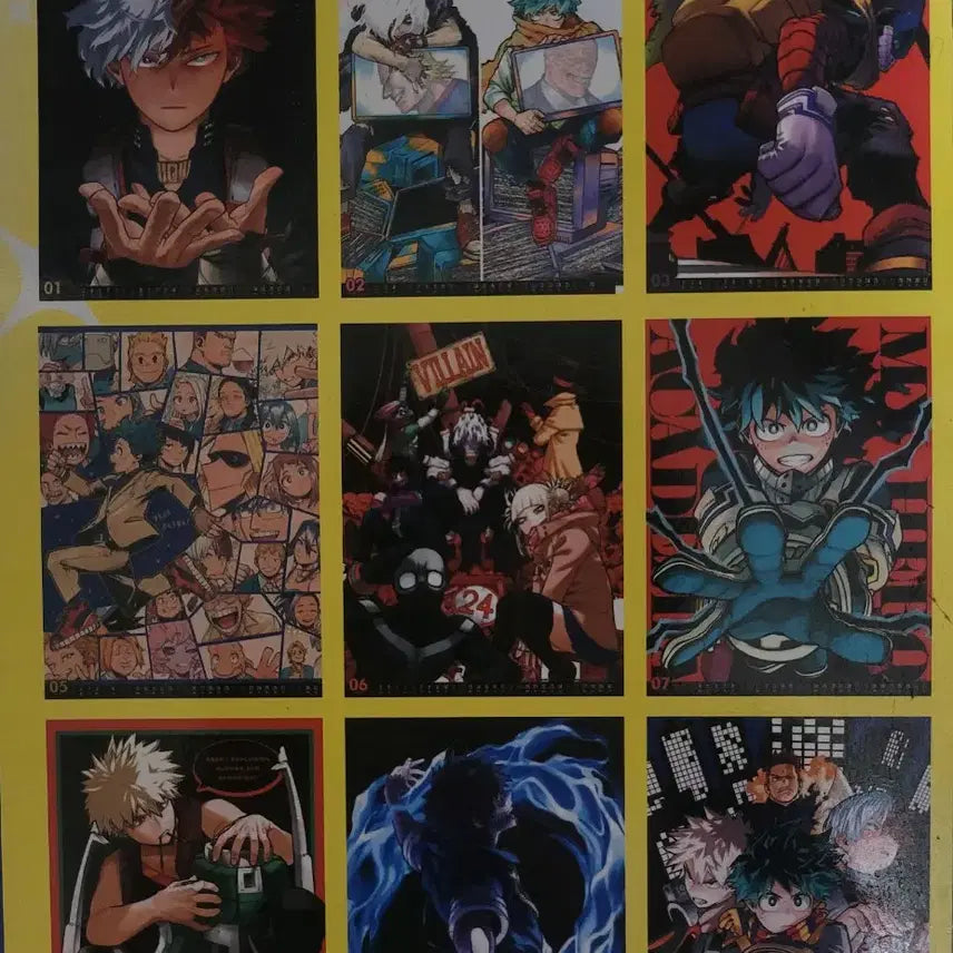 [BUNJANG] My Hero Academia 2022 Limited Edition Poster Calendar / 나의 히어로 아카데미아 2022 한정 포스터 달력 (나히아)