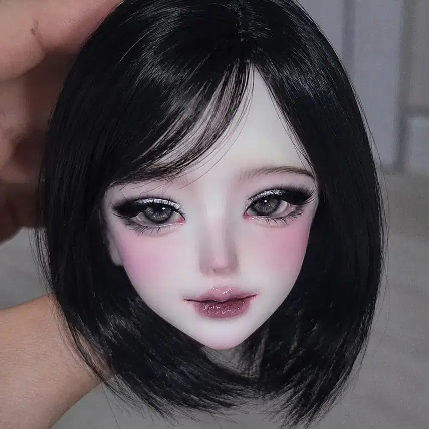 [BUNJANG] MSD Ball-Jointed Doll Head Mia White Skin Tone / MSD 구관 헤드 판매 구체관절인형 머리