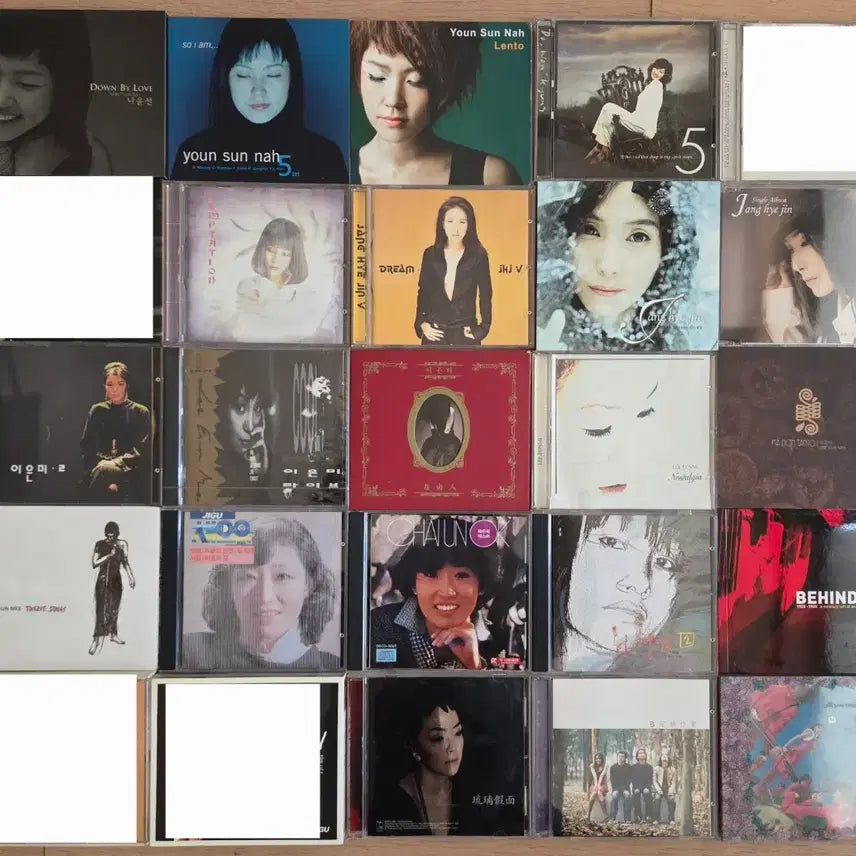 [BUNJANG] Various Korean Female Artists CD Collection / 나윤선 이은미 김윤아 장혜진 한영애 이선희 이소라 박강수