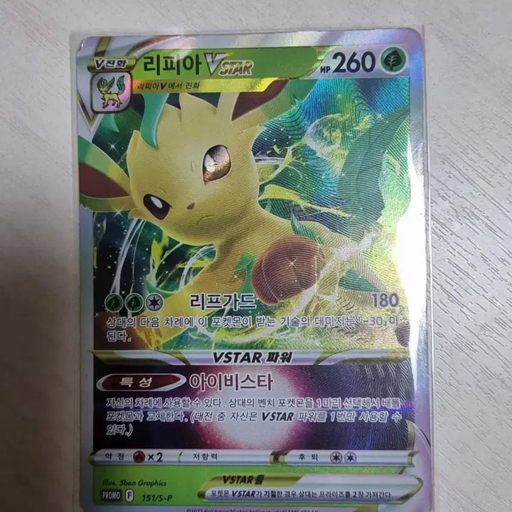 [BUNJANG] Pokemon Card Leafeon Vstar Promo / 포켓몬카드 리피아 Vstar 프로모