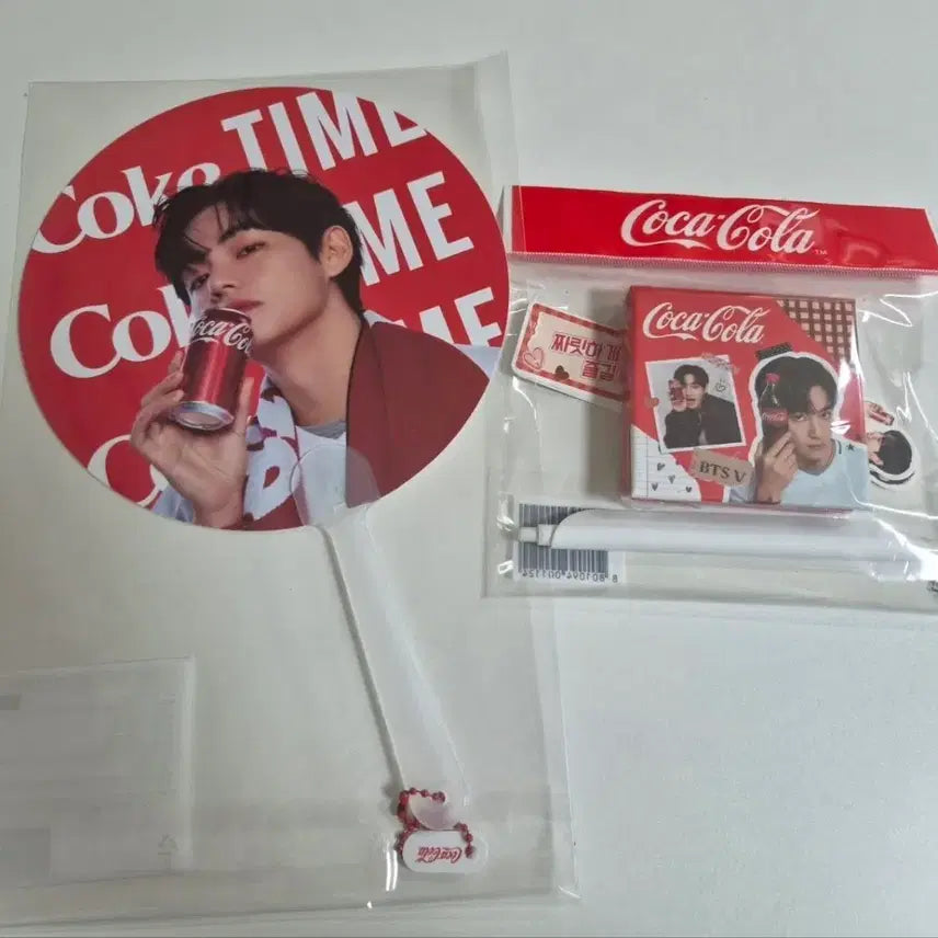 [BUNJANG] BTS V Stationery Set &amp; Fan / 뷔 문구세트&amp; 부채