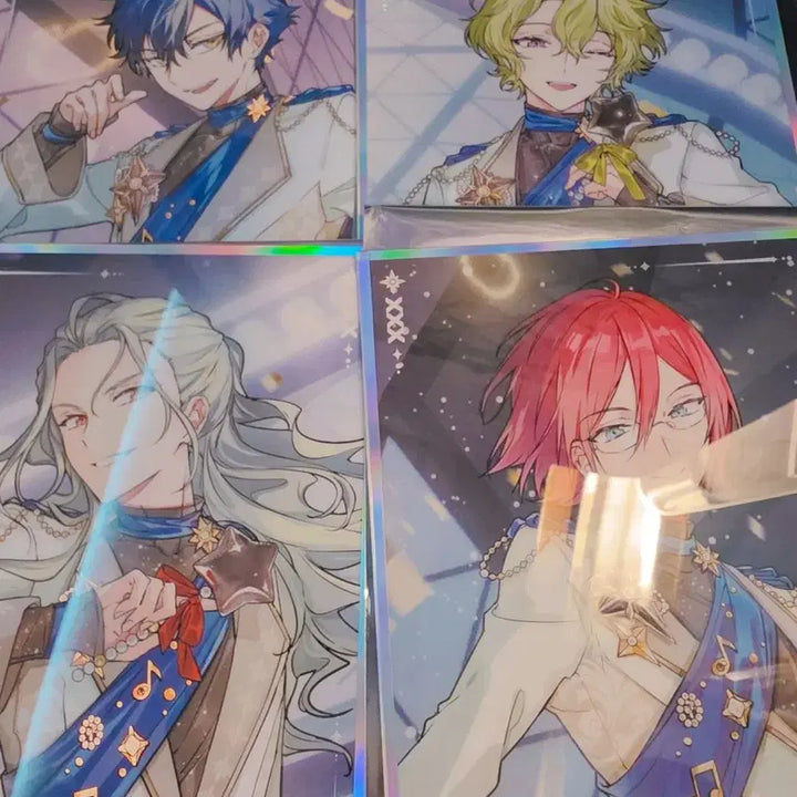[BUNJANG] Ensemble Stars! MoFun Popup Eden Shikishi Bundle Set (Nagisa, Hiyori, Ibara, Jun) / (일괄) 앙스타 앙상블스타즈 모펀 팝업 에덴 색지 나기사 히요리 이바라 쥰