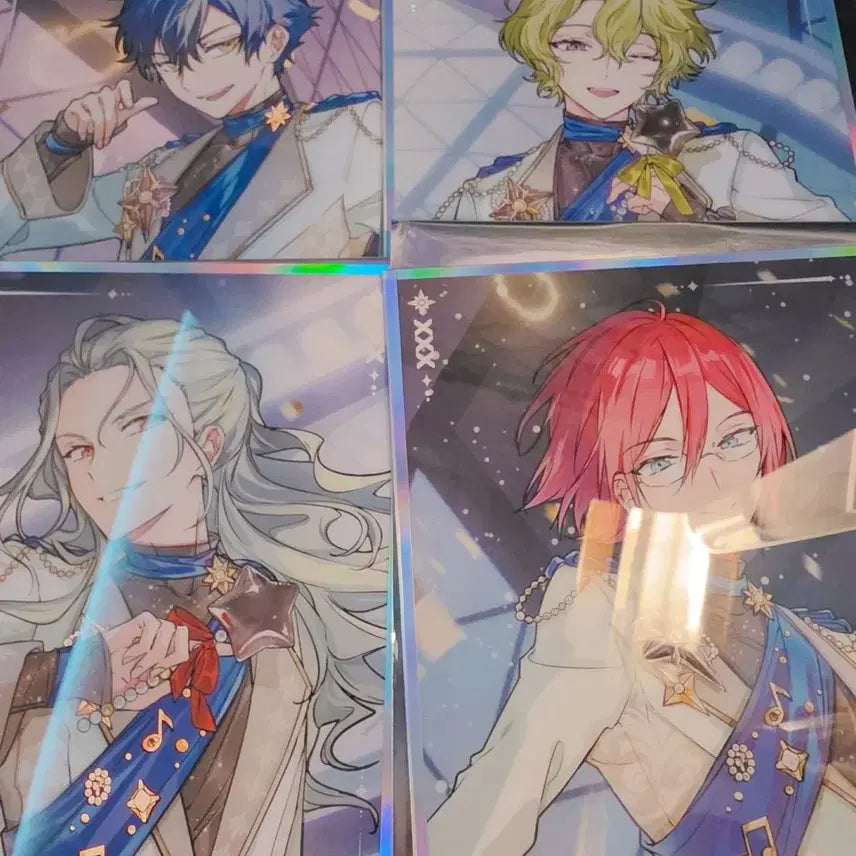 [BUNJANG] Ensemble Stars! MoFun Popup Eden Shikishi Bundle Set (Nagisa, Hiyori, Ibara, Jun) / (일괄) 앙스타 앙상블스타즈 모펀 팝업 에덴 색지 나기사 히요리 이바라 쥰