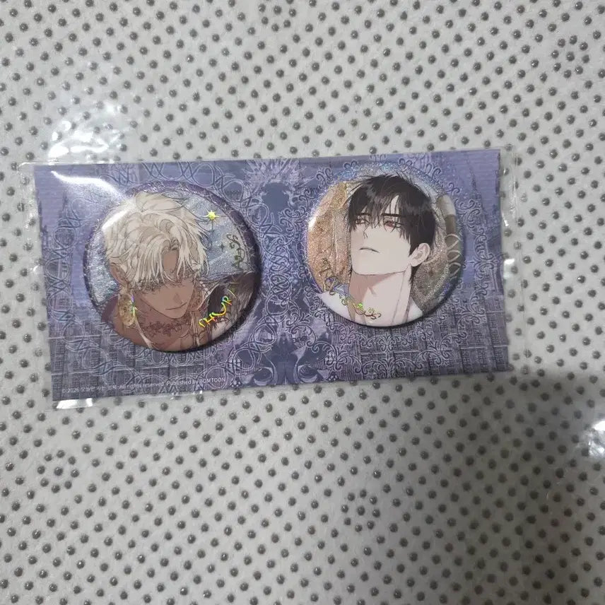 [BUNJANG] Baekyaui Kkotgil Can Badge / 백야의꽃길 캔뱃지
