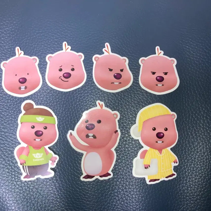 [BUNJANG] Zanmang Loopy Sticker Bundle Set / 잔망루피 스티커 일괄