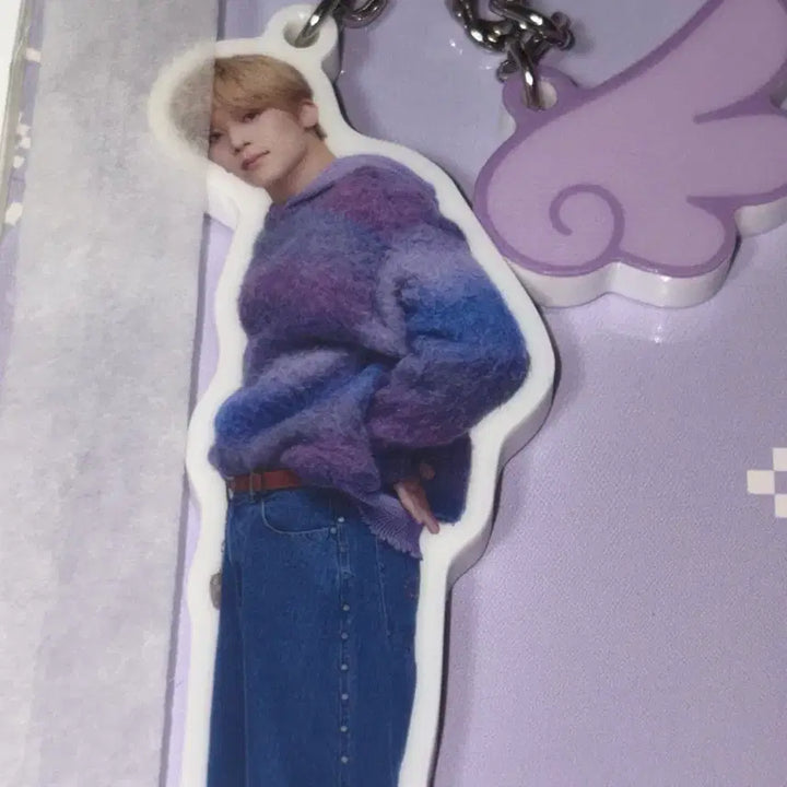 [BUNJANG] NCT WISH Sion Wing Keyring Acrylic Login Tour MD / 엔시티위시 시온 날개 키링 아크릴 로그인 일본 투어 엠디