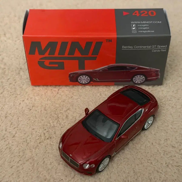[BUNJANG] Mini GT Bentley Continental GT Speed 1:64 Scale Model / 1:64 미니지티 컨티넨탈GT