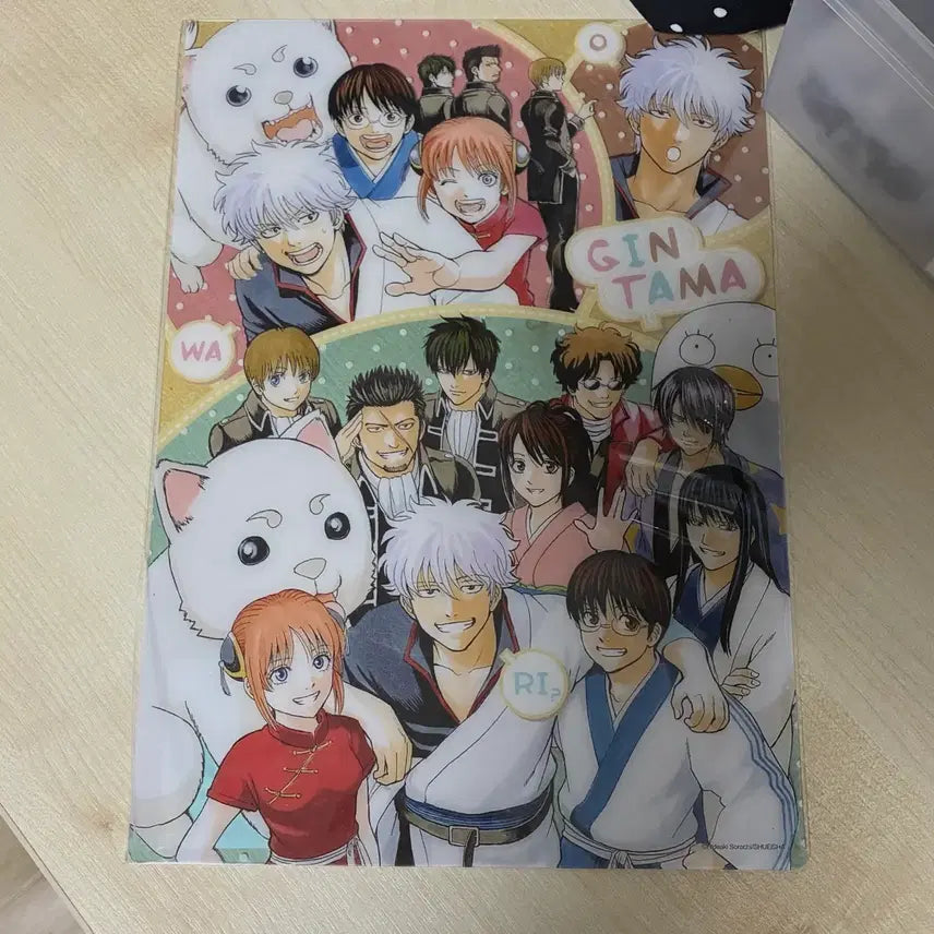 [BUNJANG] Gintama Jump Shop Clear Bookmark / 은혼 점프샵 클리어 책받침