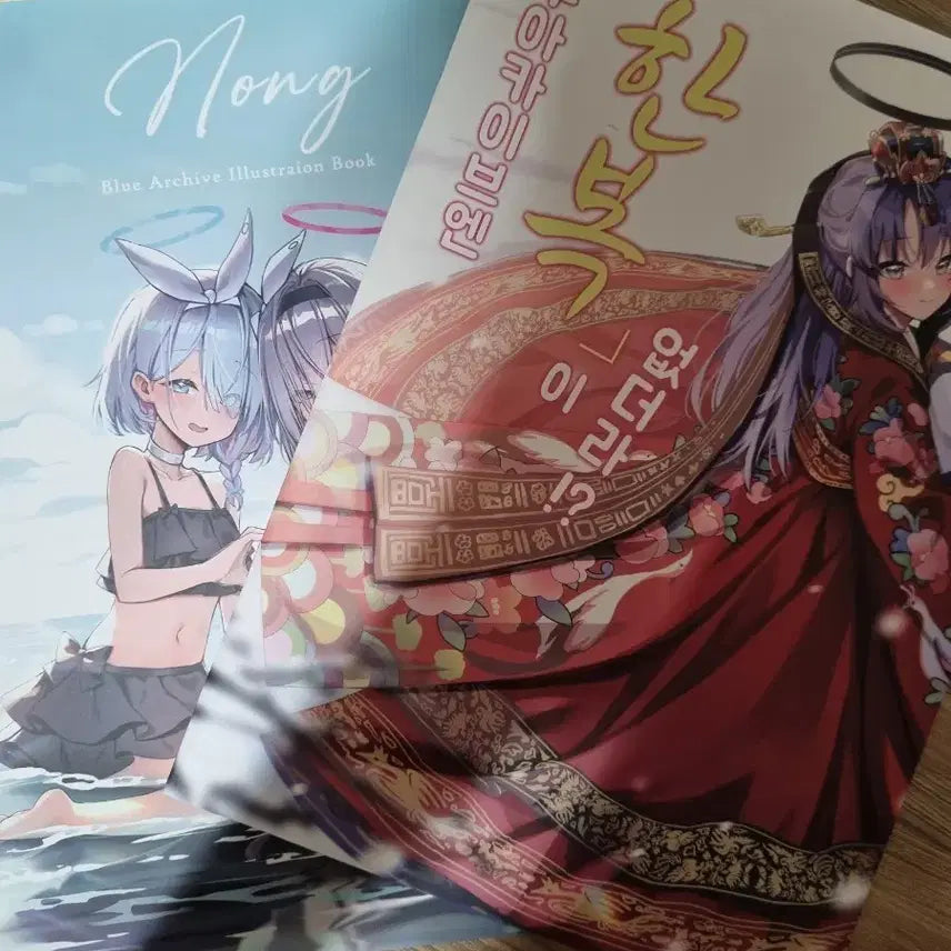 [BUNJANG] Blue Archive Illustration Book Bundle Set / 블루아카이브 일러북 일괄