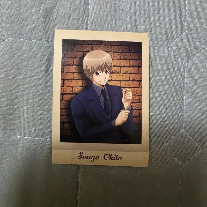 [BUNJANG] Gintama Sougo Okita Pacha Photocard / 은혼 오키타 소고 파샤 포토카드