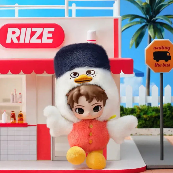 [BUNJANG] RIIZE Popmart Fluffy Club Siris Anhyeon Keyring Sohee / 라이즈 팝마트 RIIZE 플러피 클럽 시리스 인현 키링 소희(똘병)