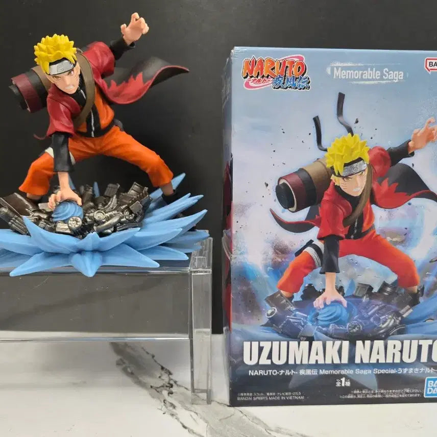 [BUNJANG] Naruto Shippuden Sage Mode Naruto Figure / 나루토 메모러블 사가 나루토 선인모드 피규어