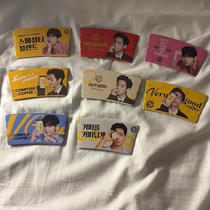 [BUNJANG] BTS V Bundle Set Cup Holder / 컴포즈 김태형 컵홀더 일괄 판매합니다!!