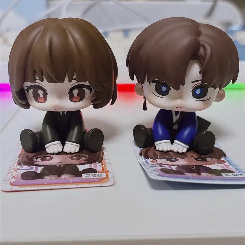 [BUNJANG] K-Pop Boy Group ATEEZ Figure Set (Yeosang, Jongho) / 괴출 괴담출 피규어 고영은 최요원 일괄