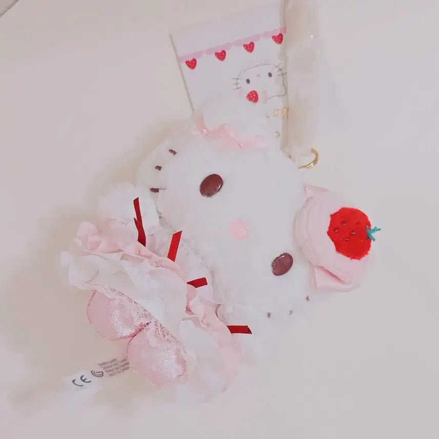 [BUNJANG] Shortcake Project 2nd Edition Hello Kitty Mascot Plush Doll / 쇼트케이크 2탄 헬로키티 마스코트인형