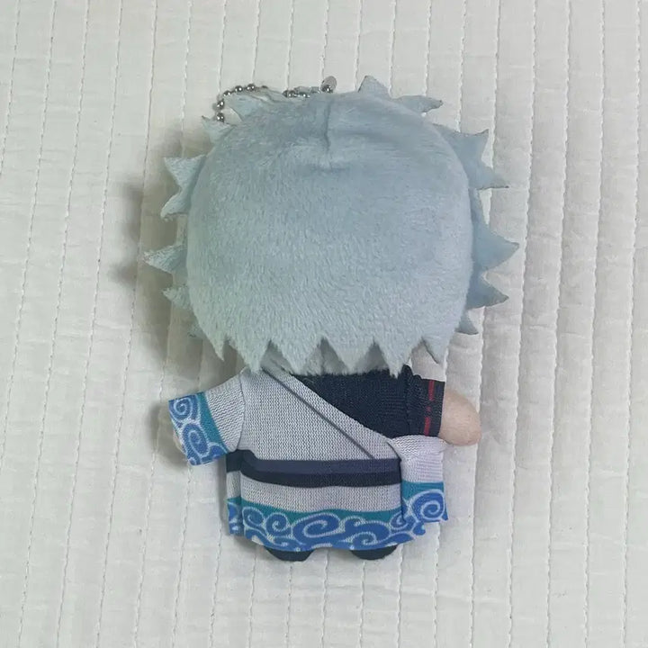 [BUNJANG] Gintama Gintoki Mascot Plush Keychain Doll / 은혼 긴토키 마스코트 누이 키링 인형 양도