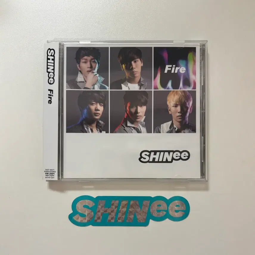 [BUNJANG] SHINee Japan Album Fire CD (Sticker Included) / 샤이니 일본앨범 Fire (스티커 포함)