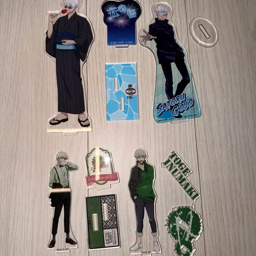 [BUNJANG] Jujutsu Kaisen Gojo, Inumaki Acrylic Bundle / 급처)주술회전 고죠,이누마키 아크릴 일괄 판매합니다