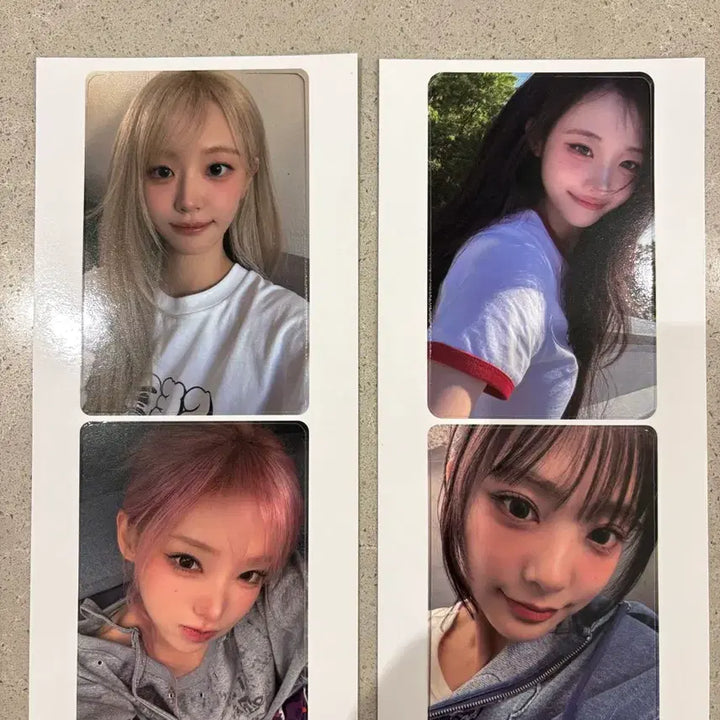 [BUNJANG] QWER Woori Card Photocard Set A (4 Types) / QWER 우리카드 포토카드 4종