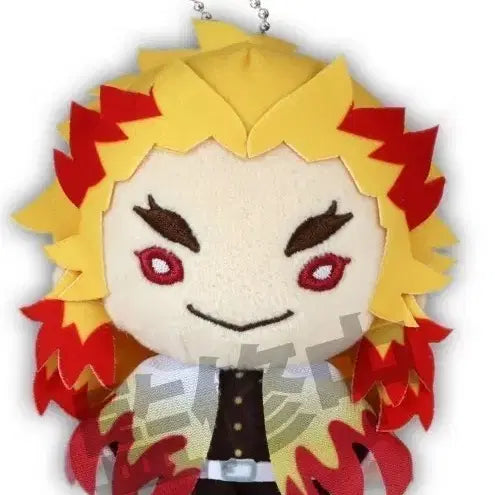 [BUNJANG] Kimetsu no Yaiba Kyojuro Rengoku Nittan Plush Doll / 귀멸의 칼날 렌고쿠 쿄쥬로 니토탄 인형 누이