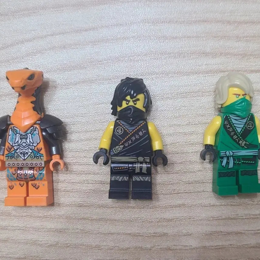 [BUNJANG] LEGO Ninjago Figures (Set of 3) / 레고 닌자고 피규어 3종