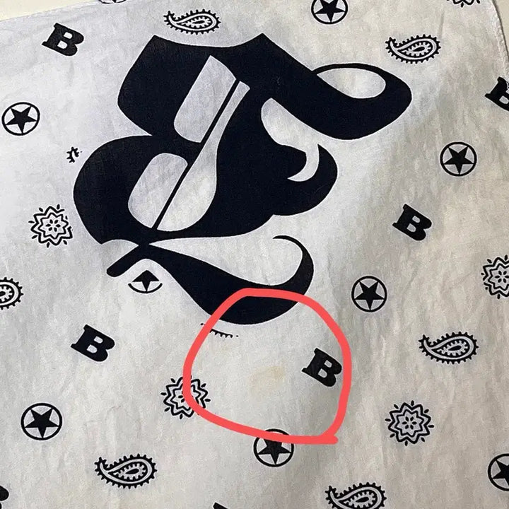 [BUNJANG] Big Bang Bandana Headband ver.1 / 빅뱅 반다나 두건 ver1