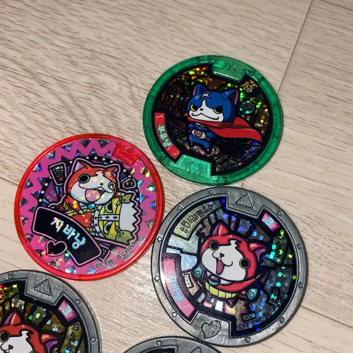 [BUNJANG] Bundle Set Jibanyan Japanese Medal / 일괄) 정품 부유냥,지바냥,지바냥일어 메달 판매 일본판메달