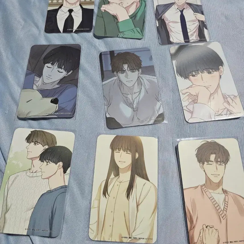 [BUNJANG] MoFun Haewoo Visit Photocard Set (9 types) / 모펀 해후 방문포카 9종 드볼 1세트 판매합니다.