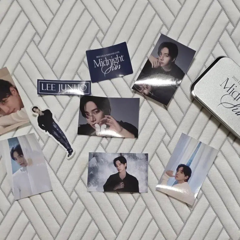 [BUNJANG] 2023 Lee Junho Midnight Sun Tin Case Sticker Set / 2023 이준호 Midnight_Sun 틴케이스