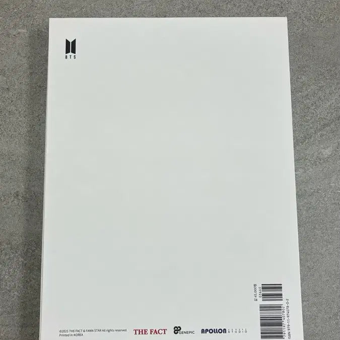 [BUNJANG] BTS Special Edition Photobook / BTS 포토북 스페셜에디션