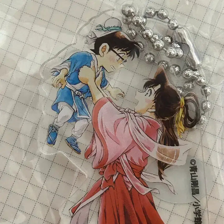 [BUNJANG] Detective Conan Shinran Highway Black Angel Acrylic Stand Keyring - Tottori Conan Land Limited Edition / 명탐정 코난 신란 하이웨이의 타천사 아크릴 스탠드 키링 돗토리 코난랜드 코난플라자 한정 란