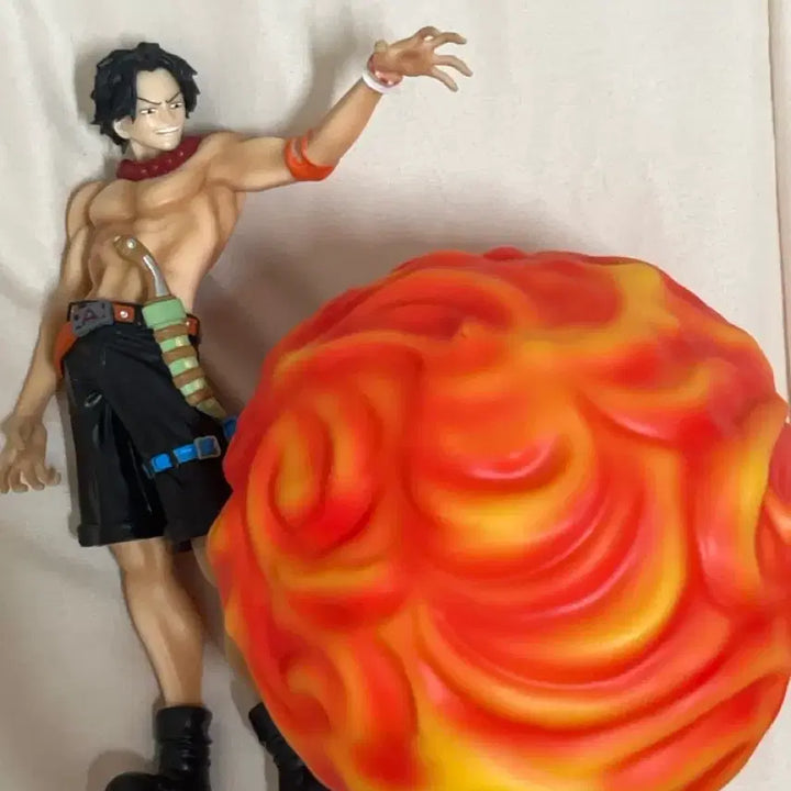 [BUNJANG] One Piece Portgas D. Ace Figure Mood Lamp / 원피스 에이스 무드등