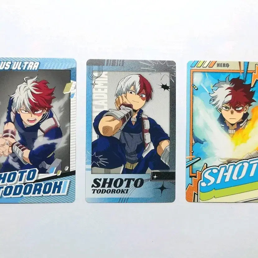 [BUNJANG] My Hero Academia Todoroki Shoto Snap Card Set (6th &amp; 8th Edition) / 나의히어로아카데미아 나히아 토도로키 쇼토 스냅마이드 스냅카드 6,8탄