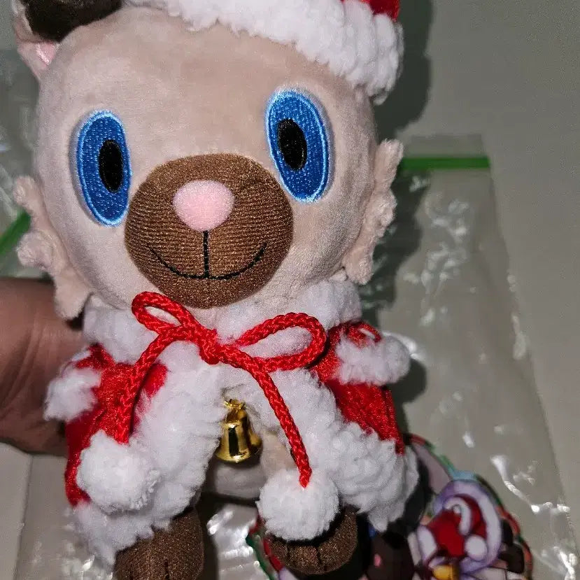 [BUNJANG] Pokemon Center 2017 Christmas Lycanroc, Alolan Vulpix, Pikachu Plush Set (Authentic) / 포켓몬 2017 크리스마스 암멍이 알로라 식스테일 피카츄 인형 (정품)