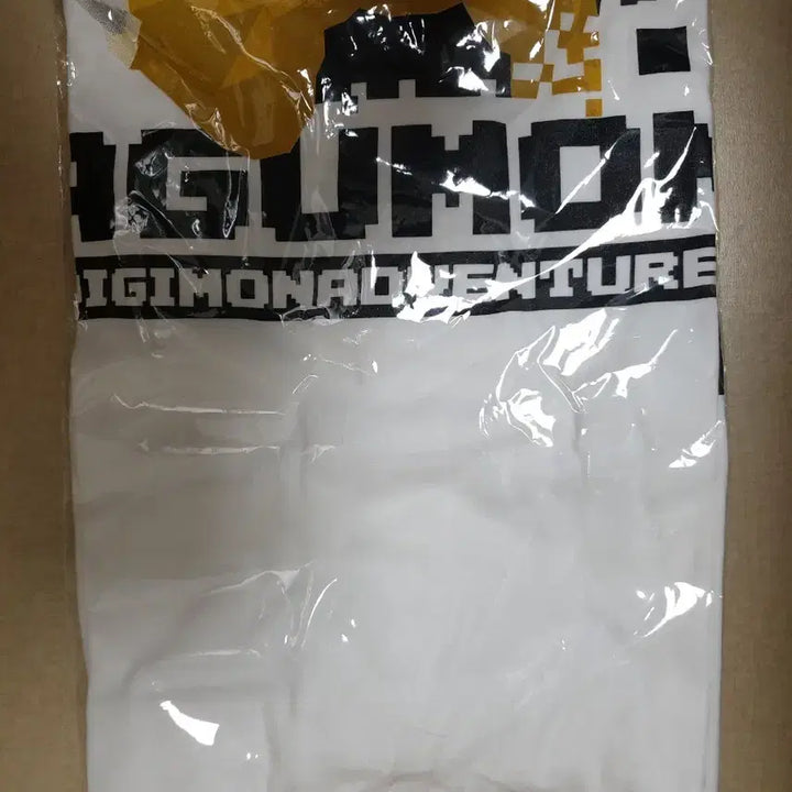 [BUNJANG] Digimon Agumon T-shirt XL / 미개봉)디지몬 아구몬 티셔츠 XL