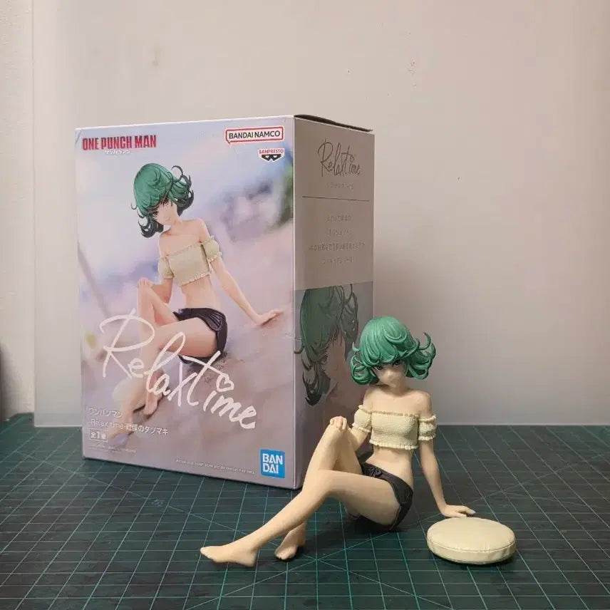 [BUNJANG] Banpresto One-Punch Man Tatsumaki Relax Time Figure / 원펀맨 반프레스토 릴렉스타임 타츠마키 피규어