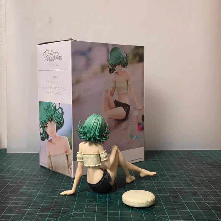 [BUNJANG] Banpresto One-Punch Man Tatsumaki Relax Time Figure / 원펀맨 반프레스토 릴렉스타임 타츠마키 피규어
