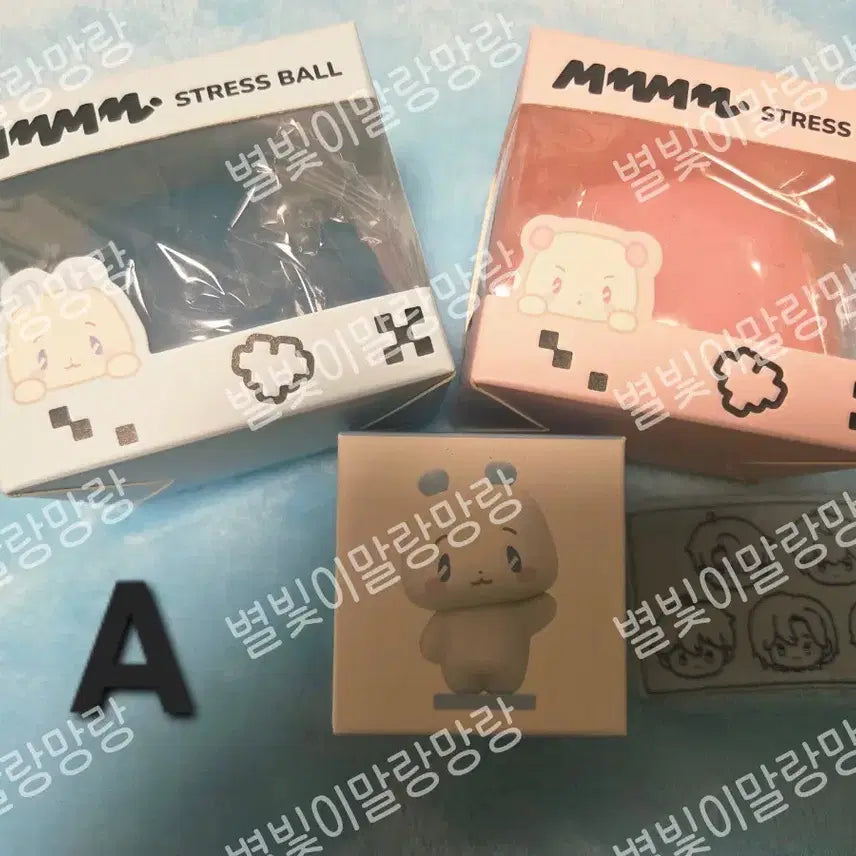 [BUNJANG] Plave Plave mmmm Stress Ball &amp; Monitor Figure (Yejun &amp; Bambi) / 플레이브 Plave mmmm 스트레스볼 몌무, 미므 / 모니터 피규어 몌무