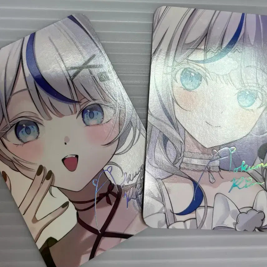 [BUNJANG] Aokumo Rin Chocohaim Special Photocard Set (2 Types) / 아오쿠모 린 초코하임 스페셜 사인 포카 2종