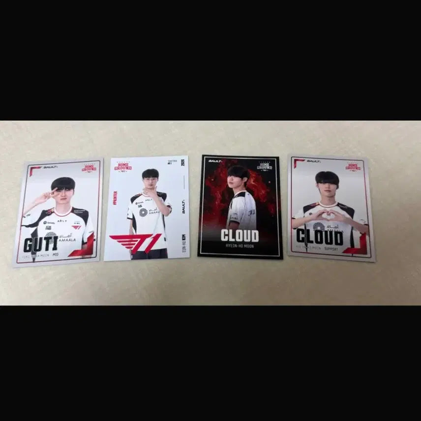 [BUNJANG] T1 Zeus 2nd Gen Photocard Bundle Set (Guti, Painter, Cloud) / T1 볼트 2군 포토카드 일괄  (구티,페인터,클라우드)
