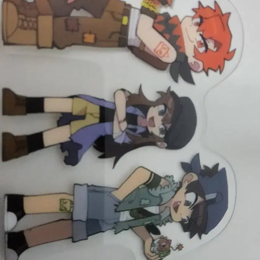 [BUNJANG] Dead Fathers Standee Badge Photocard Set / 데드파더스 데파 굿즈 스탠드 뱃지 포토카드 잠뜰 공룡 라더 뜰팁 상황극 픽셀리