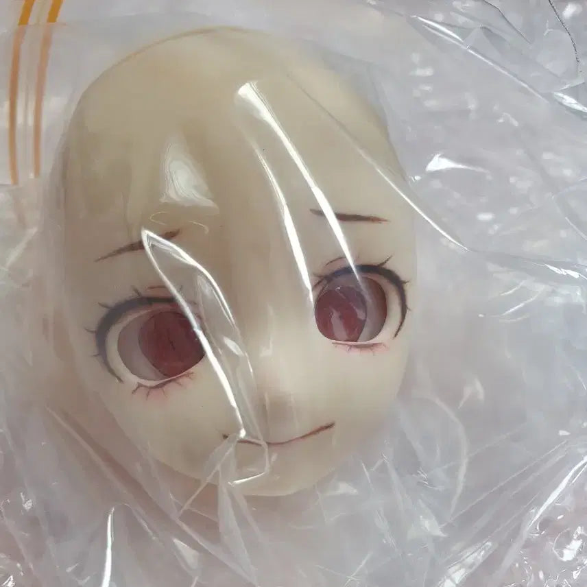 [BUNJANG] Anime Style Doll Head with Red Eyes / 아니메풍 인형 헤드