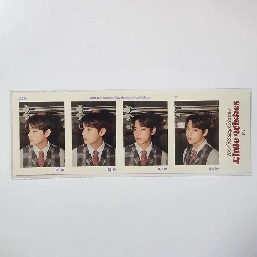 [BUNJANG] BTS Holiday 4-Cut Taehyung Photocard / 방탄 홀리데이 네컷 태형 포카 양도해요