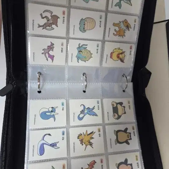 [BUNJANG] Pokemon Bread Stickers Gen 1 Full Set / 포켓몬 띠부띠부씰 1세대 전종 판매