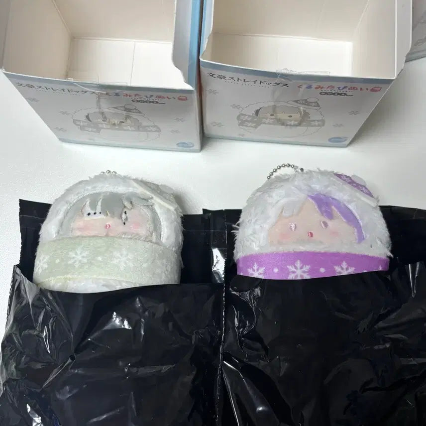 [BUNJANG] Bungo Stray Dogs Snowman Kurumi Tapinui Nikolai + Sigma Bundle Set / [일괄] 문스독 눈사람 쿠루미 타피누이 니콜라이+시그마