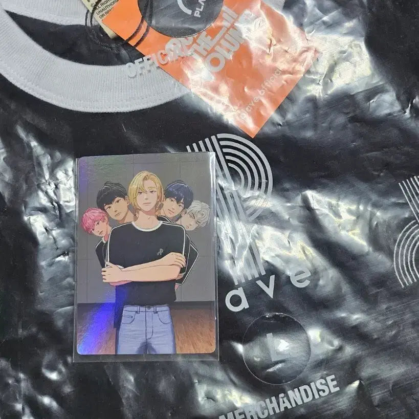 [BUNJANG] PLAVE Ringer T-shirt L Photocard Included / 플레이브 링커티 반팔티 L(포카, 텍 O)