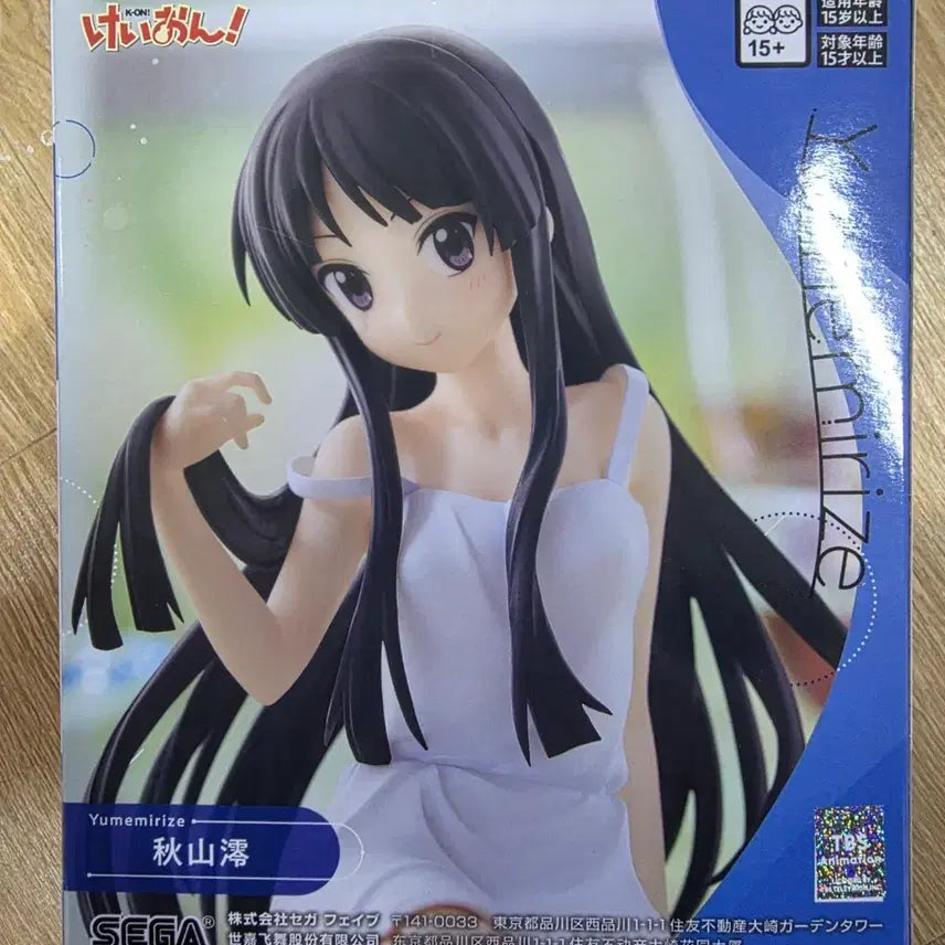 [BUNJANG] Sega K-ON! Yumemirise Mio Akiyama Figure / 최저가) 세가 케이온 유메미라이즈 미오 피규어