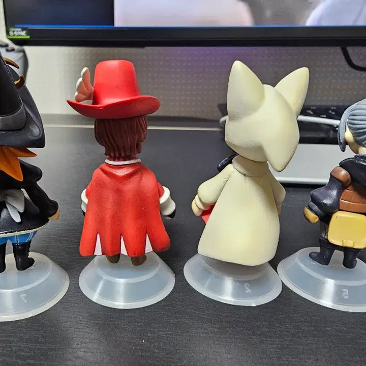 [BUNJANG] Final Fantasy III Trading Arts Mini Figures Set of 7 / 트레이딩 아츠 미니 파이널 판타지 III 피규어 7종