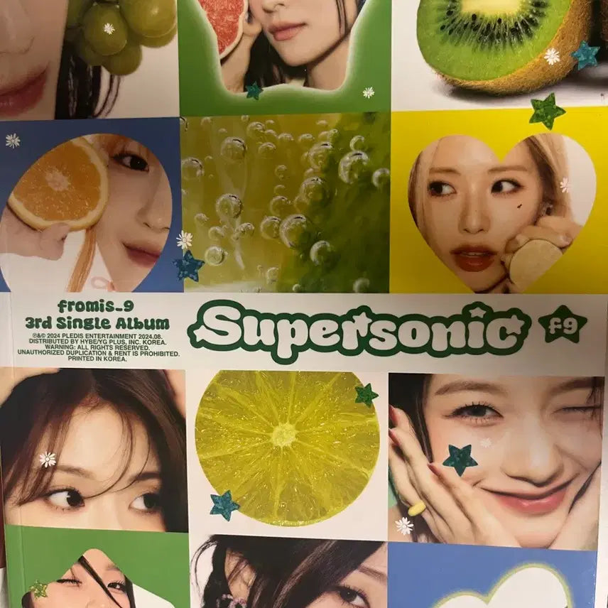 [BUNJANG] fromis_9 Supersonic Album Juicy Version CD / 프로미스나인 Supersonic 슈퍼소닉 앨범 Juicy 버전 cd 포함